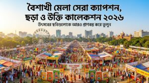 Read more about the article 500+ বৈশাখী মেলা নিয়ে ক্যাপশন , স্ট্যাটাস, মেসেজ 2026