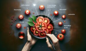 Read more about the article টমেটোতে কোন কোন এসিড থাকে? সম্পূর্ণ তথ্য এবং উপকারিতা