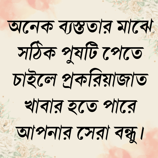 অনেক ব্যস্ততার মাঝে সঠিক পুষ্টি পেতে চাইলে প্রক্রিয়াজাত খাবার হতে পারে আপনার সেরা বন্ধু।