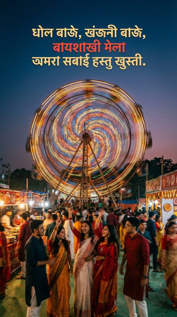 বৈশাখী মেলা নিয়ে ছন্দ